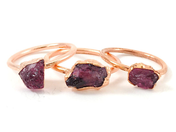 Pink Tourmaline Ring | October Birthstone