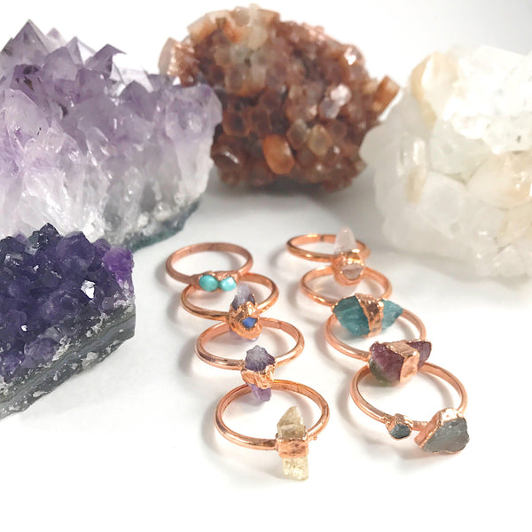 Blue Apatite Ring