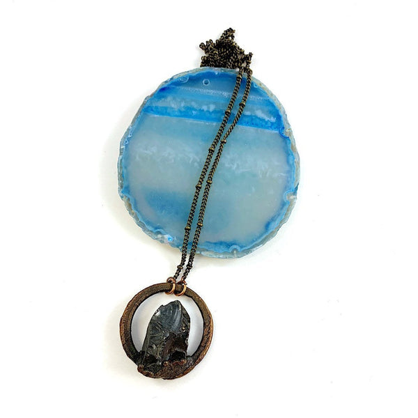 Shungite Circle Necklace