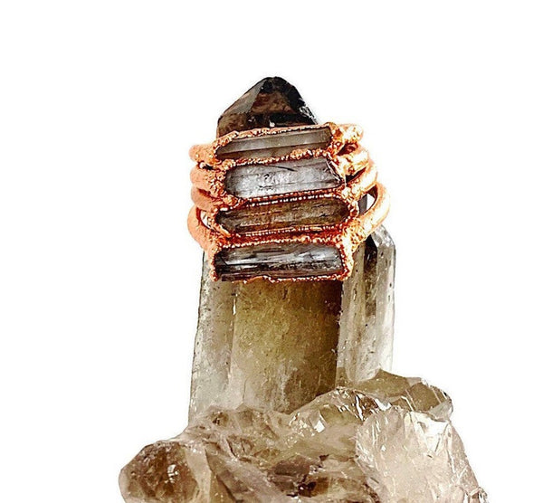 Quartz Bar Ring