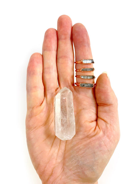 Quartz Bar Ring