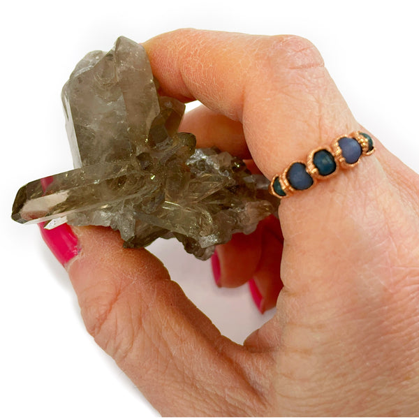 Grape Agate Ring