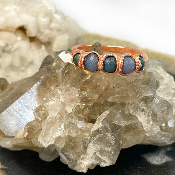 Grape Agate Ring