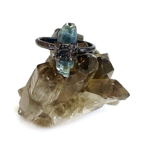 Raw Sapphire Ring