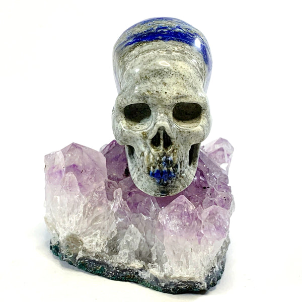 Lapis Lazuli Skull
