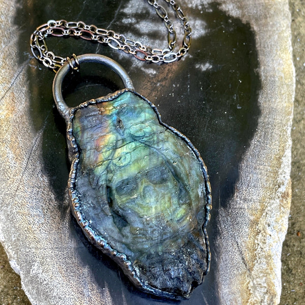 Custom Listing for Darcy: Labradorite Necklace