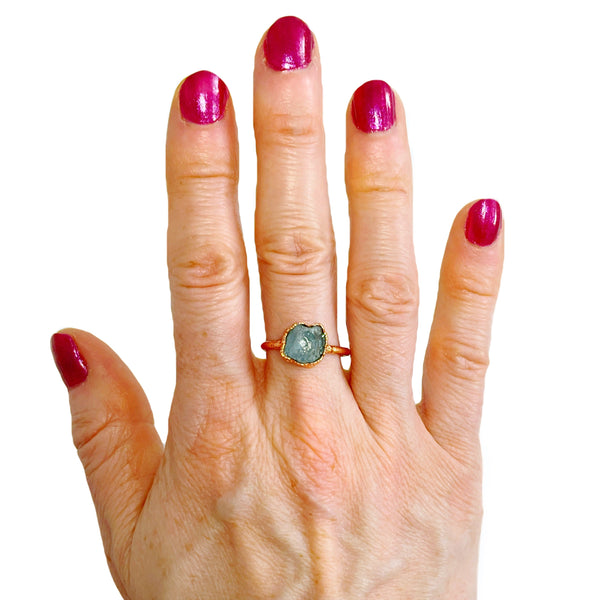 Aquamarine Ring | March Birthstone