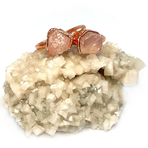 Rose Quartz Ring