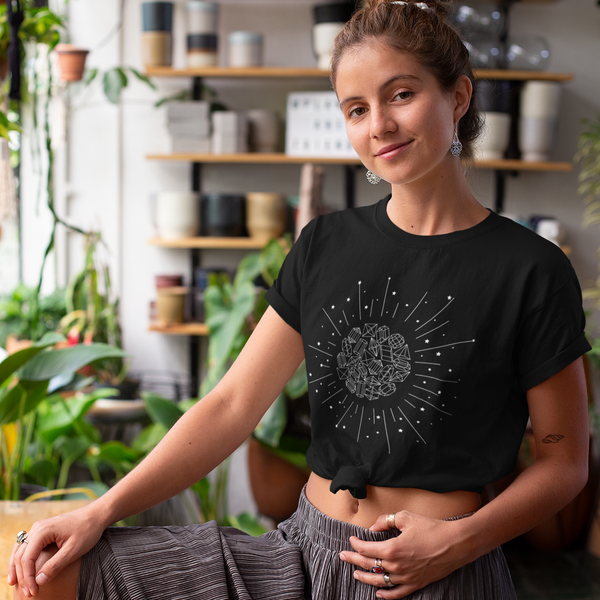 Crystal Burst Short-Sleeve Unisex T-Shirt