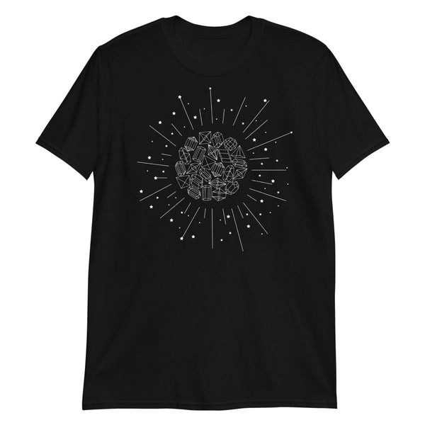 Crystal Burst Short-Sleeve Unisex T-Shirt