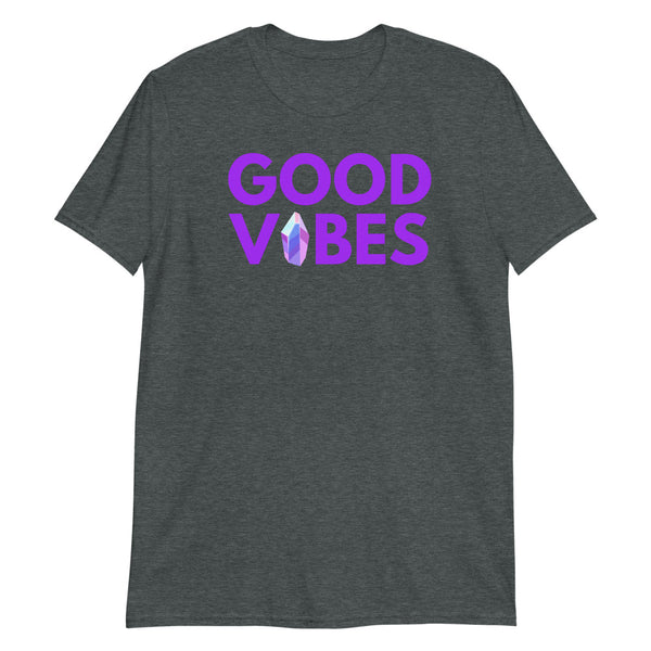 Good Vibes Crystal Short-Sleeve Unisex T-Shirt
