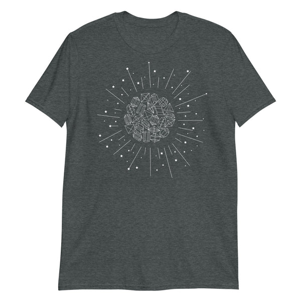Crystal Burst Short-Sleeve Unisex T-Shirt