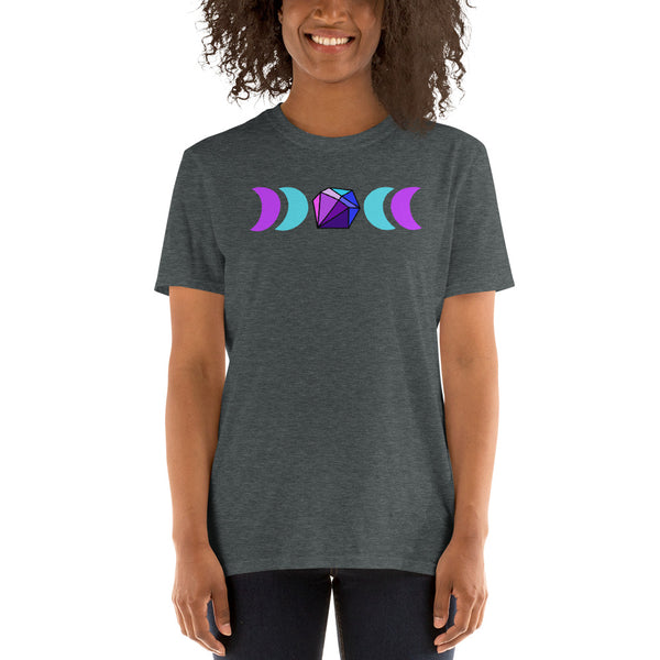 Gemstone Moon Short-Sleeve Unisex T-Shirt