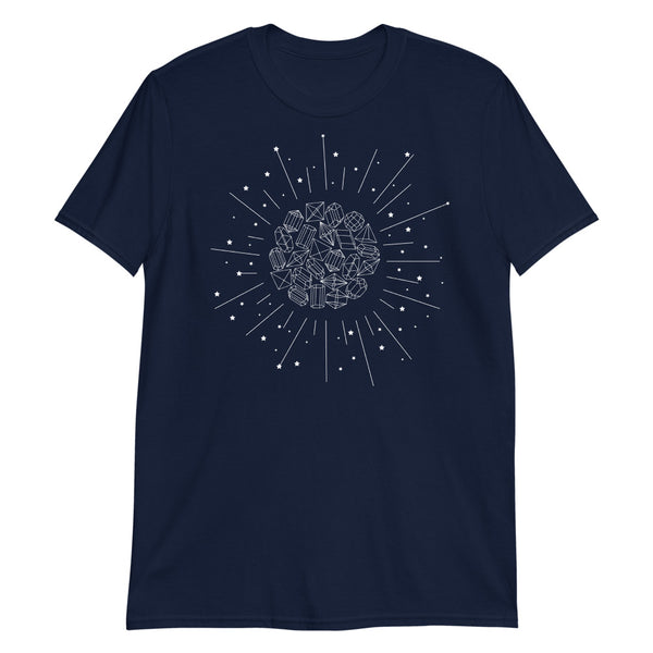 Crystal Burst Short-Sleeve Unisex T-Shirt
