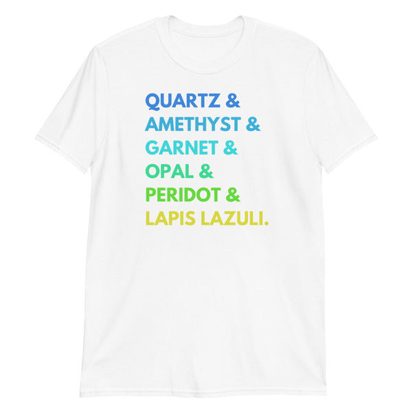 Crystal Names Short-Sleeve Unisex T-Shirt