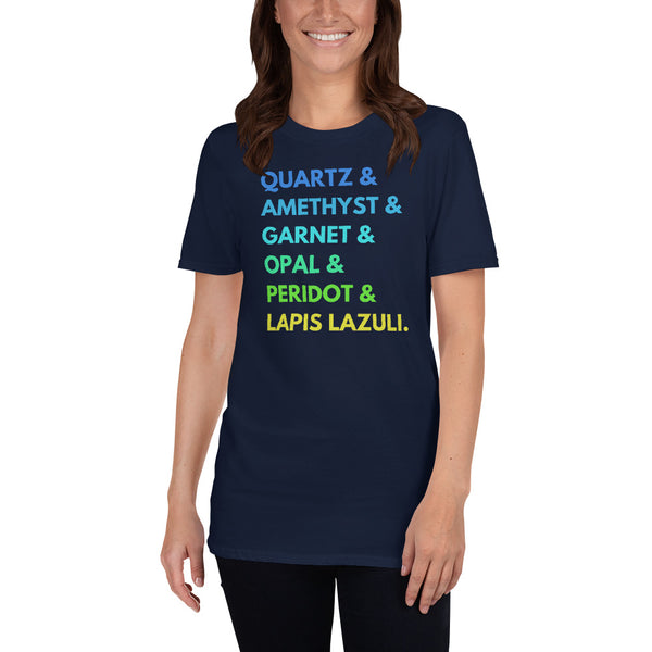 Crystal Names Short-Sleeve Unisex T-Shirt