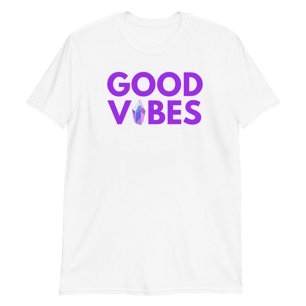 Good Vibes Crystal Short-Sleeve Unisex T-Shirt